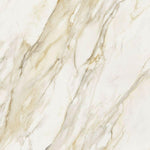 48x48 Etoile Creme Glossy Polished Marble Look Porcelain Tile-American Tile Depot