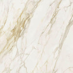 48x48 Etoile Creme Glossy Polished Marble Look Porcelain Tile-American Tile Depot