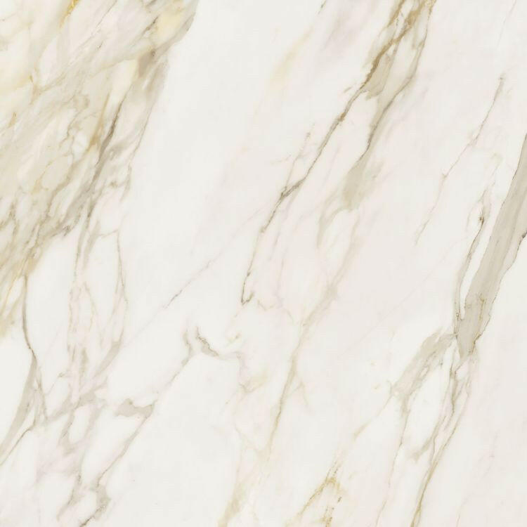 48x48 Etoile Creme Glossy Polished Marble Look Porcelain Tile-American Tile Depot