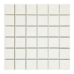 2x2 Rhythm Snow Square Porcelain Mosaic Tile-American Tile Depot