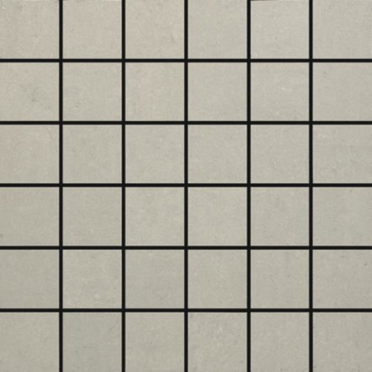 Horizon Light Matte Square Porcelain Mosaic Tile-American Tile Depot