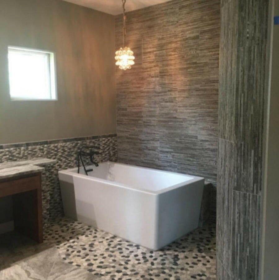 13x36 Clever 390 Ceniza Matte Stone Look Porcelain Tile-American Tile Depot