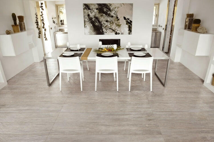 6x48 Selection Oak Grey Matte Wood Look Porcelain Tile-American Tile Depot