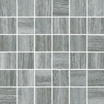 Brook Grey Matte Square Porcelain Mosaic Tile-American Tile Depot