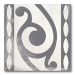 7.5x7.5 Decor Black Edge Matte Encaustic Look Porcelain Tile 7.5x7.5 Decor Black Edge Matte Encaustic Look Porcelain Tile - American Tile Depot