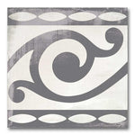 7.5x7.5 Decor Black Edge Matte Encaustic Look Porcelain Tile 7.5x7.5 Decor Black Edge Matte Encaustic Look Porcelain Tile - American Tile Depot