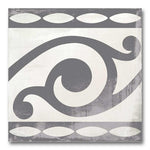 7.5x7.5 Decor Black Edge Matte Encaustic Look Porcelain Tile 7.5x7.5 Decor Black Edge Matte Encaustic Look Porcelain Tile - American Tile Depot