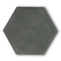 7x8 Faience Taupe Hexagon Matte