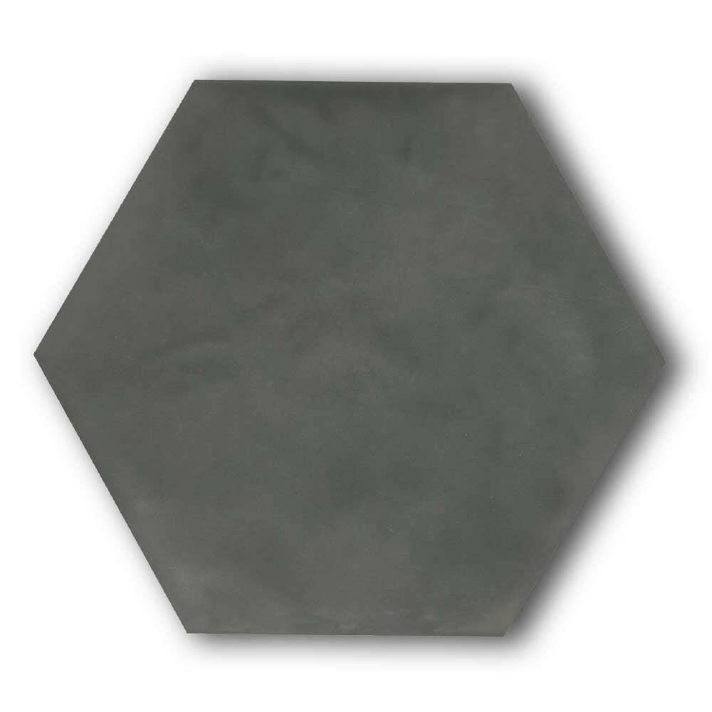 7x8 Faience Taupe Concrete Look Matte Ceramic Wall Tile