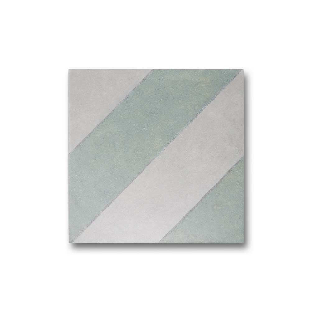 8.8x8.8 Diagonals Ash Matte Geometric Look Porcelain Tile