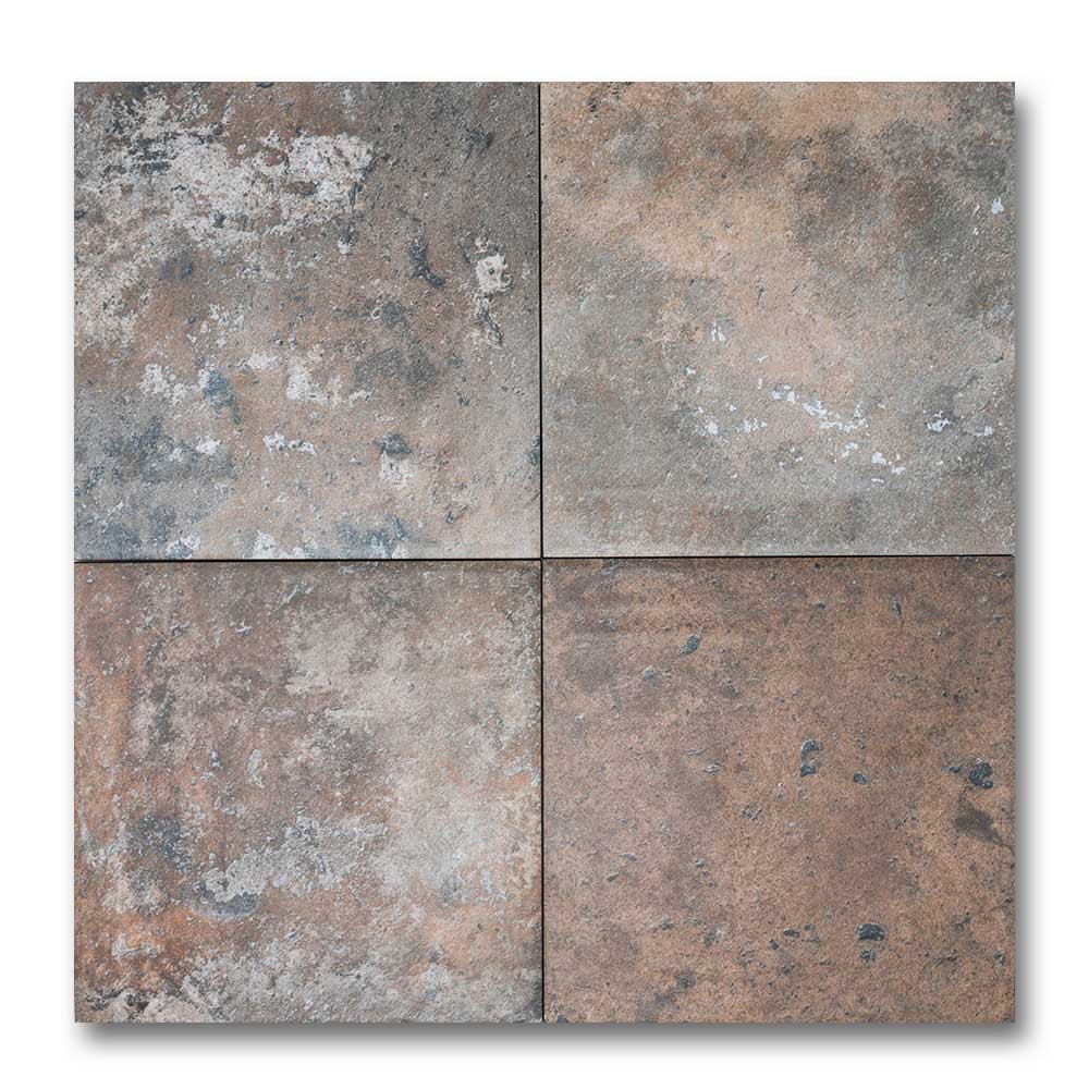 8.8x8.8 Senesi Copper Matte Stone Look Porcelain Tile