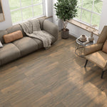 8x35 Lodge Wenge Matte Porcelain Tile - American Tile Depot