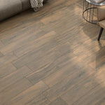 8x35 Lodge Wenge Matte Porcelain Tile - American Tile Depot