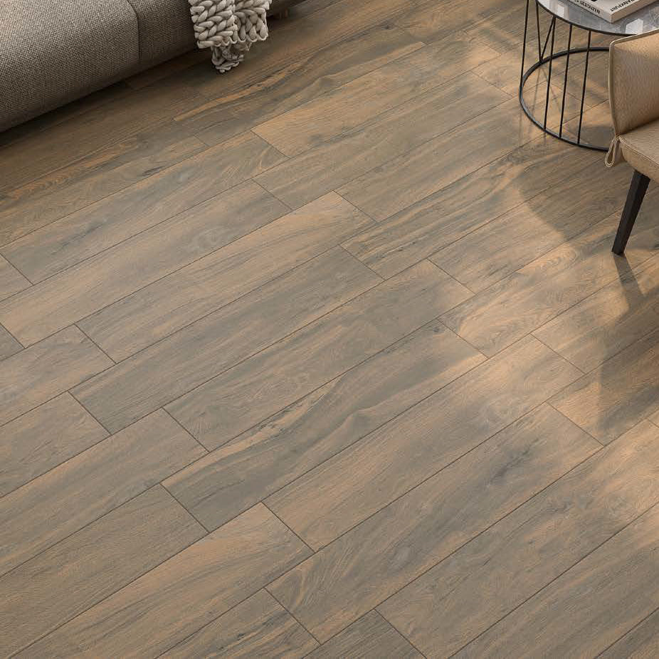 8x35 Lodge Wenge Matte Porcelain Tile - American Tile Depot