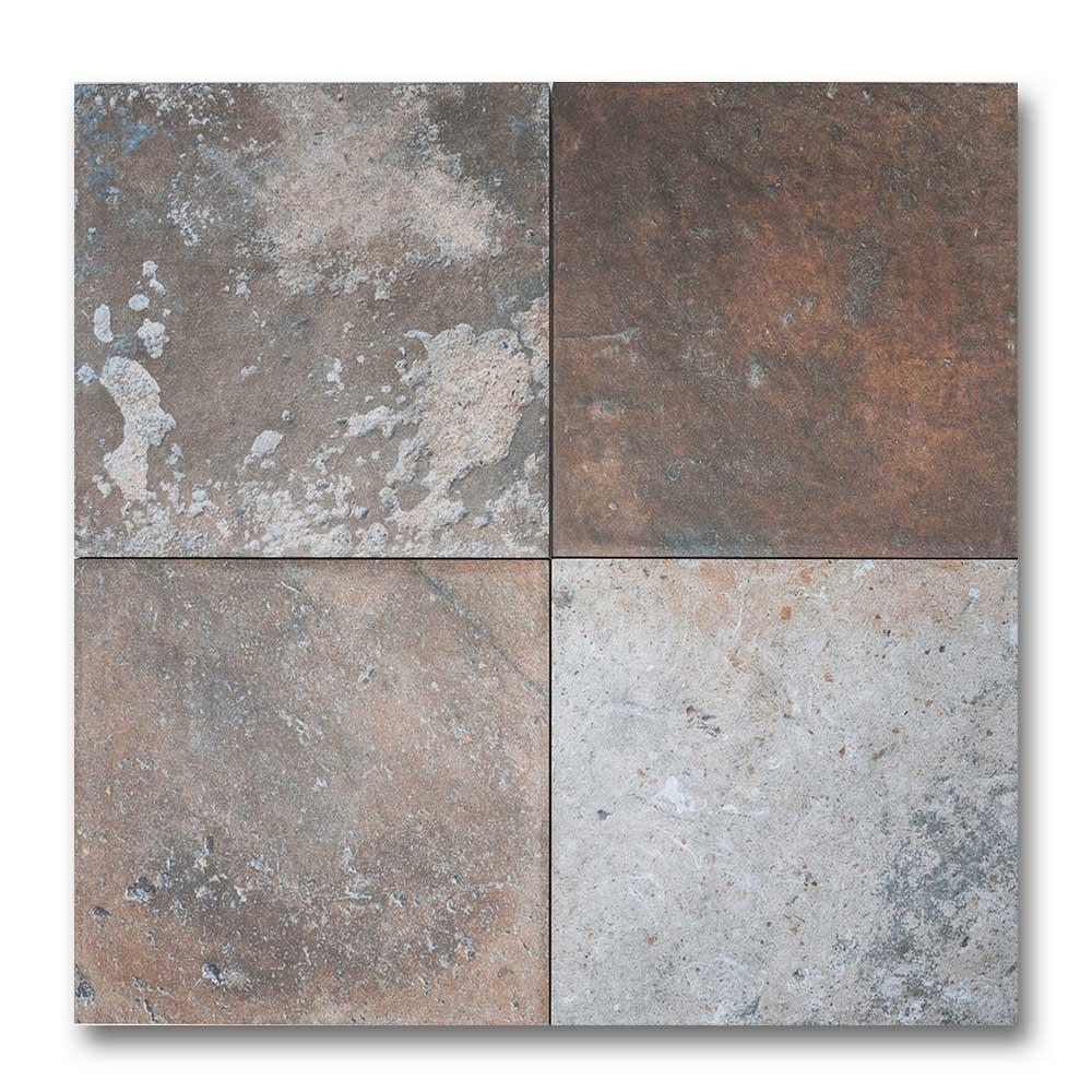 8.8x8.8 Senesi Copper Matte Stone Look Porcelain Tile 8.8x8.8 Senesi Copper Matte Stone Look Porcelain Tile - American Tile Depot