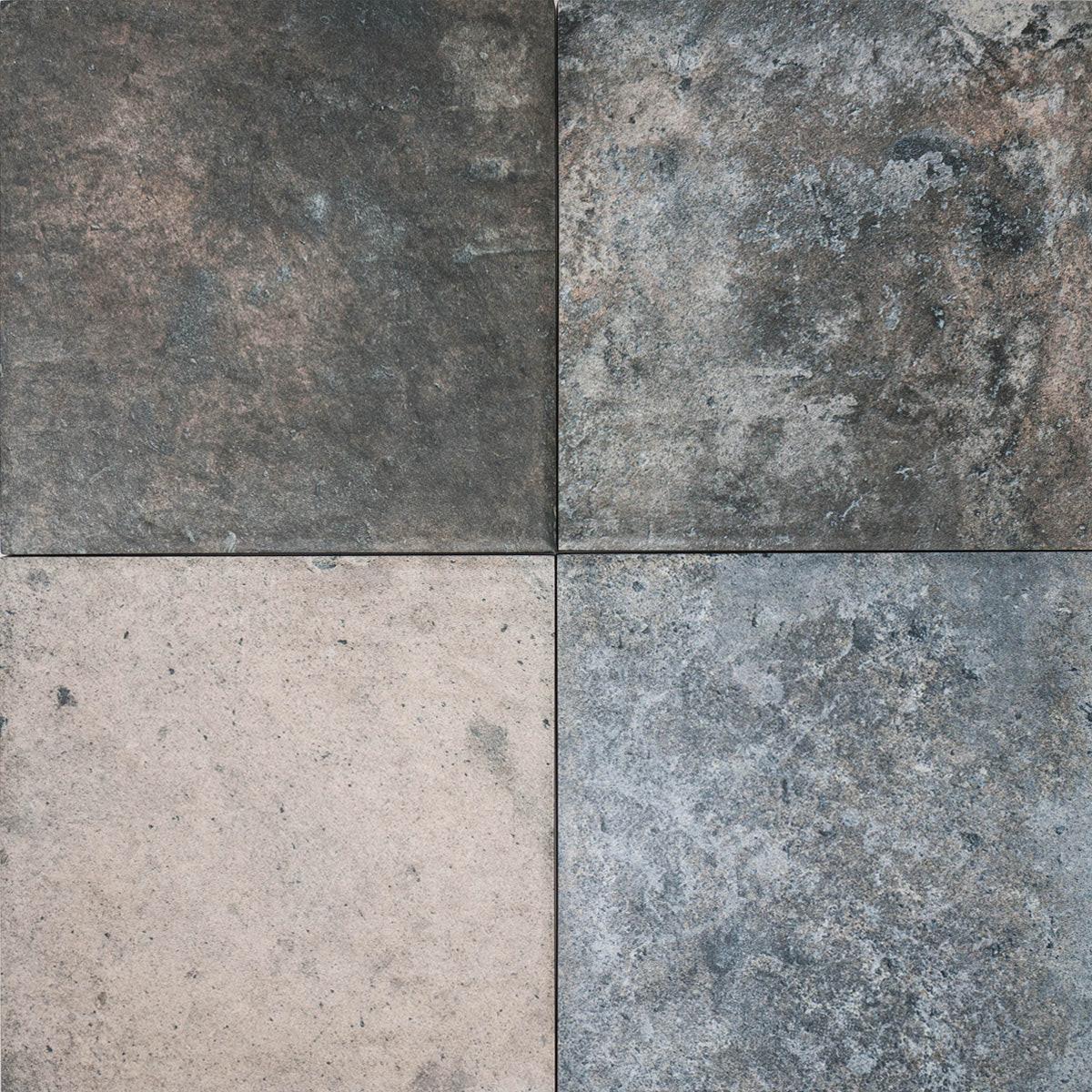 8.8x8.8 Senesi Ferro Matte Stone Look Porcelain Tile 8.8x8.8 Senesi Ferro Matte Stone Look Porcelain Tile - American Tile Depot
