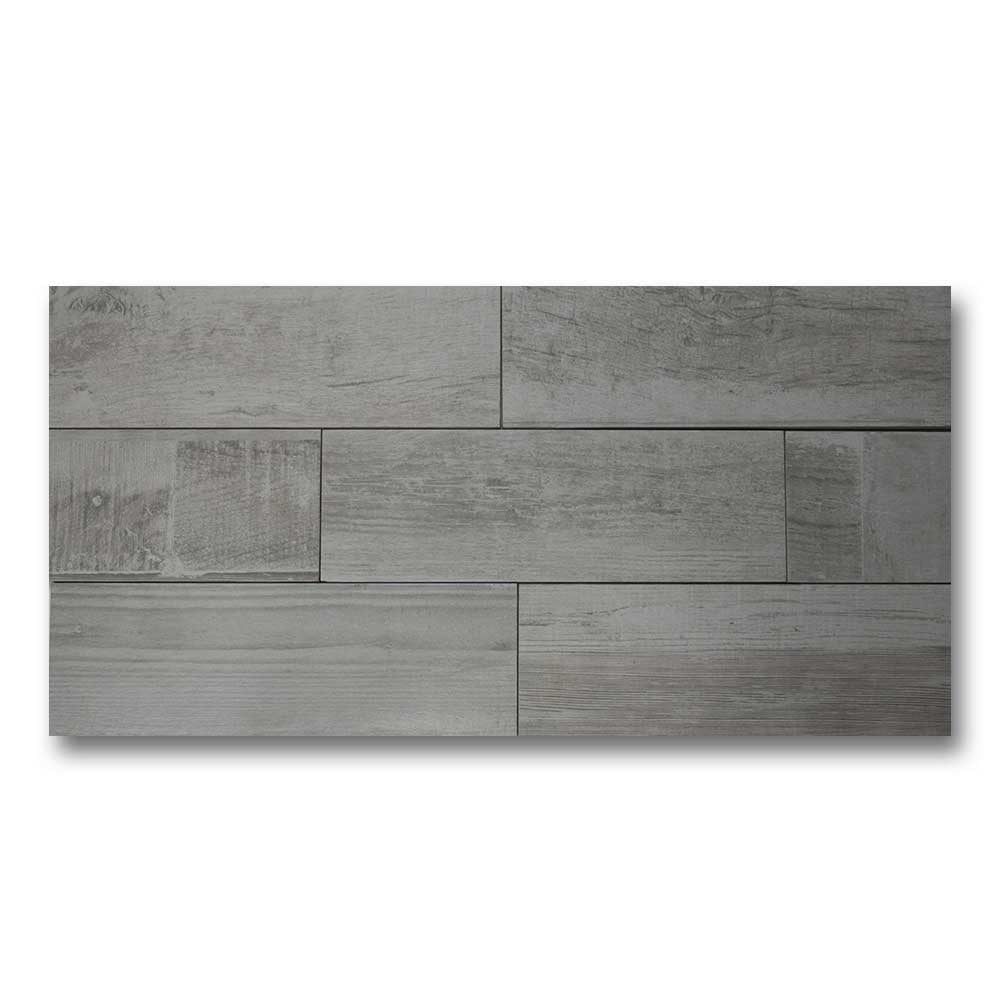 4x12 Cassero Polvere Natural Wood Grain Look Porcelain Tile