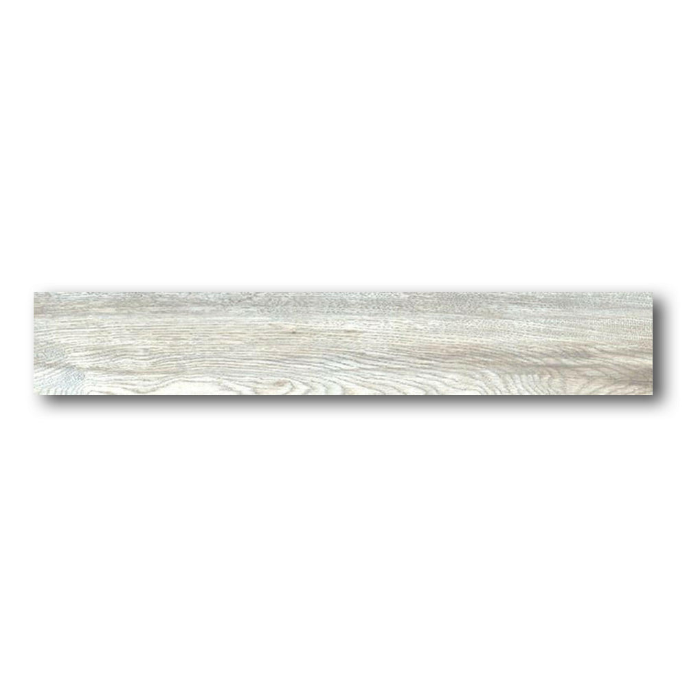 8x48 Varnelis White Wood Look Porcelain Tile