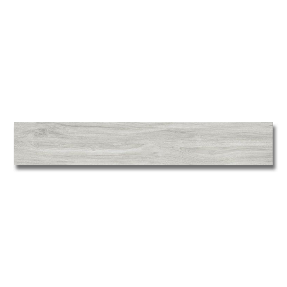 8x48 Pluvira Perla Matte Wood Look Porcelain Tile
