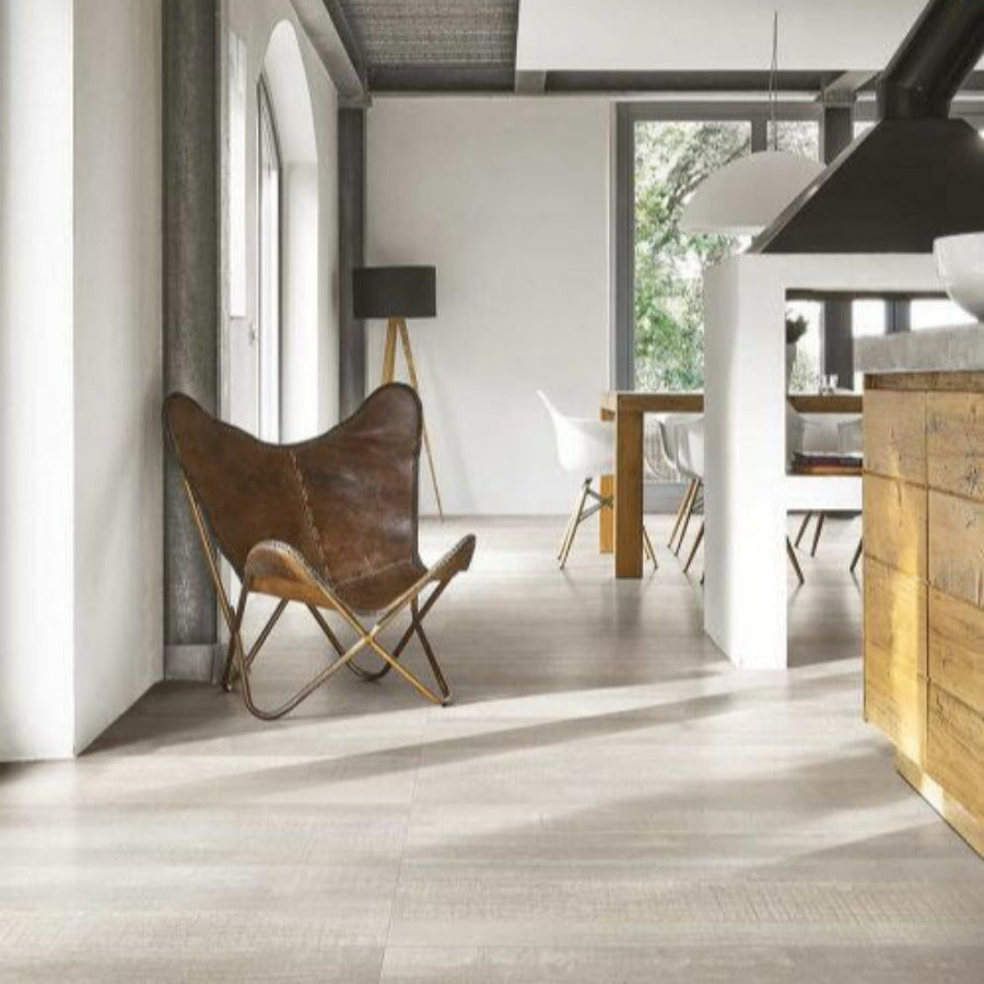 8x48 Luxora White Matte Wood Look Porcelain Tile 8x48 Luxora White Matte Wood Look Porcelain Tile - American Tile Depot
