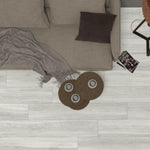 8x48 Quindel Blanco Matte Wood Look Porcelain Tile 8x48 Quindel Blanco Matte Wood Look Porcelain Tile - American Tile Depot