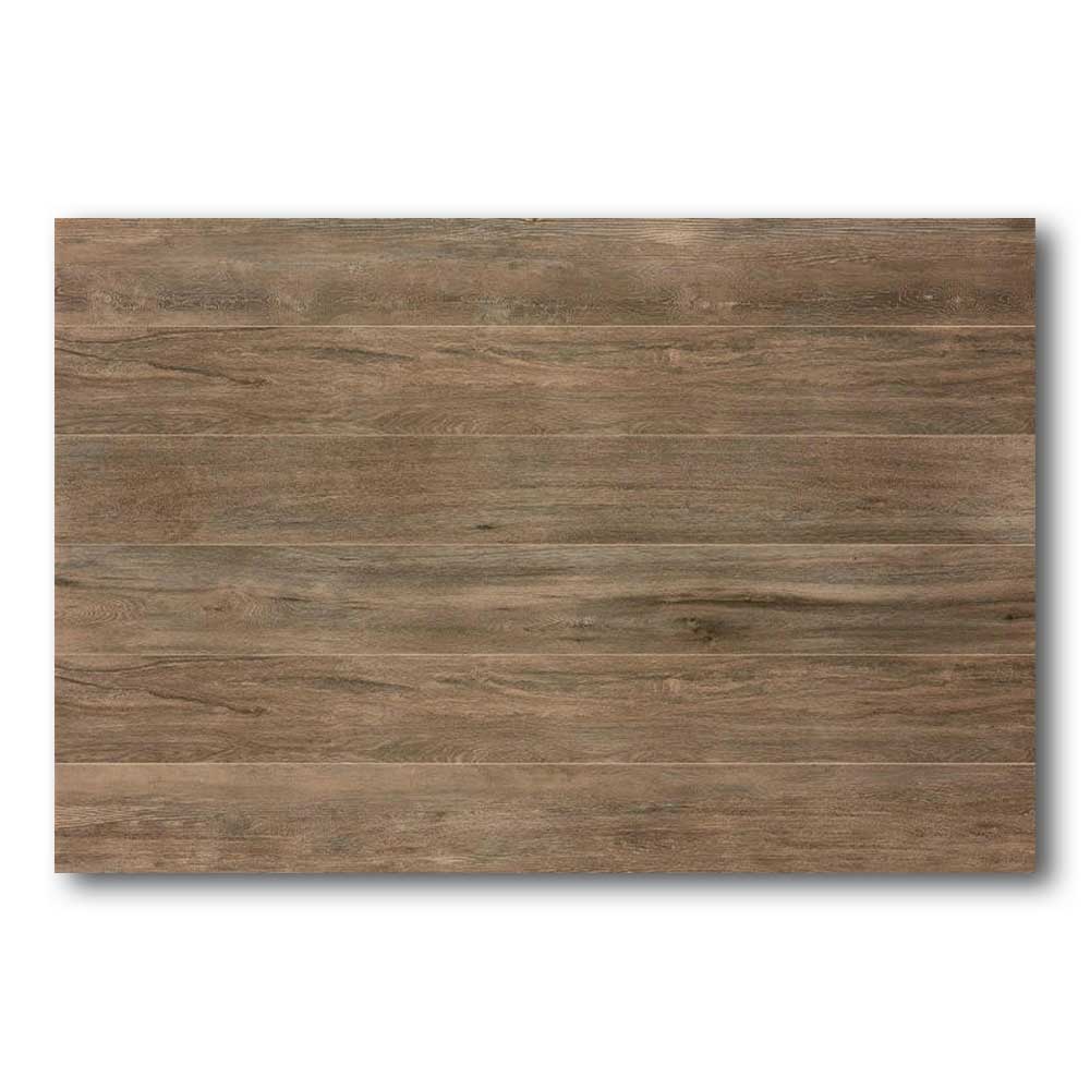 8x48 Marmora Brown Matte Wood Look Porcelain Tile