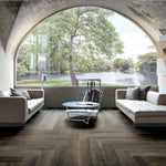 8x48 Thivess Choco Matte Wood Look Porcelain Tile 8x48 Thivess Choco Matte Wood Look Porcelain Tile - American Tile Depot