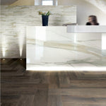 8x48 Thivess Choco Matte Wood Look Porcelain Tile 8x48 Thivess Choco Matte Wood Look Porcelain Tile - American Tile Depot