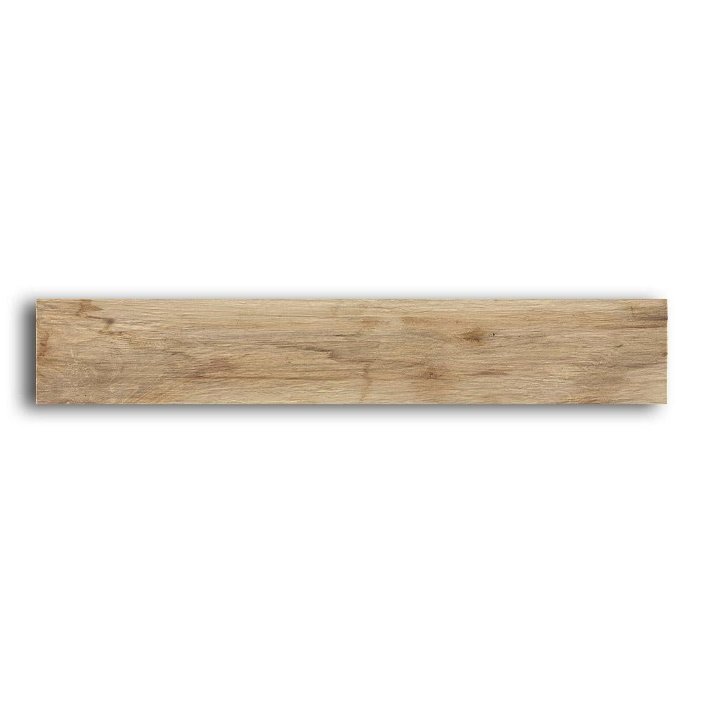 8x48 Vintage Honey Natural Wood Look Porcelain Tile - American Tile Depot