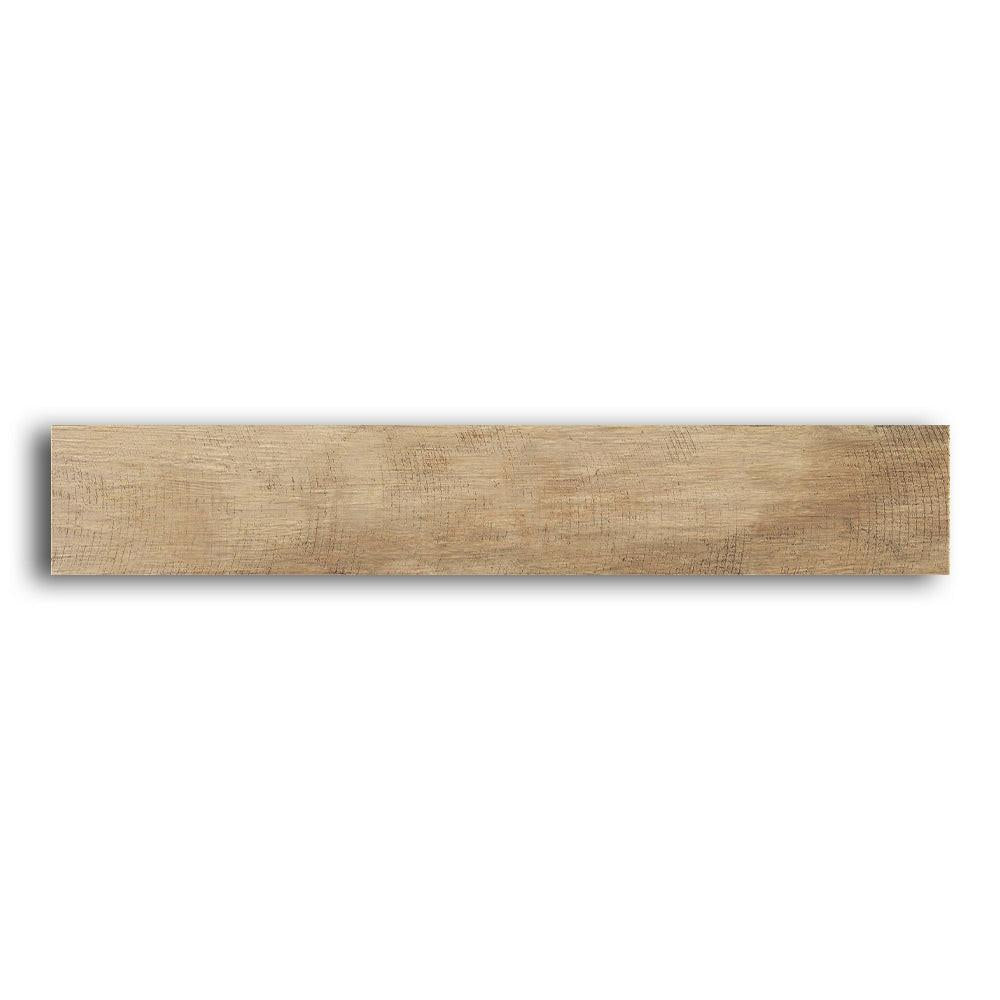 8x48 Vintage Honey Natural Wood Look Porcelain Tile - American Tile Depot