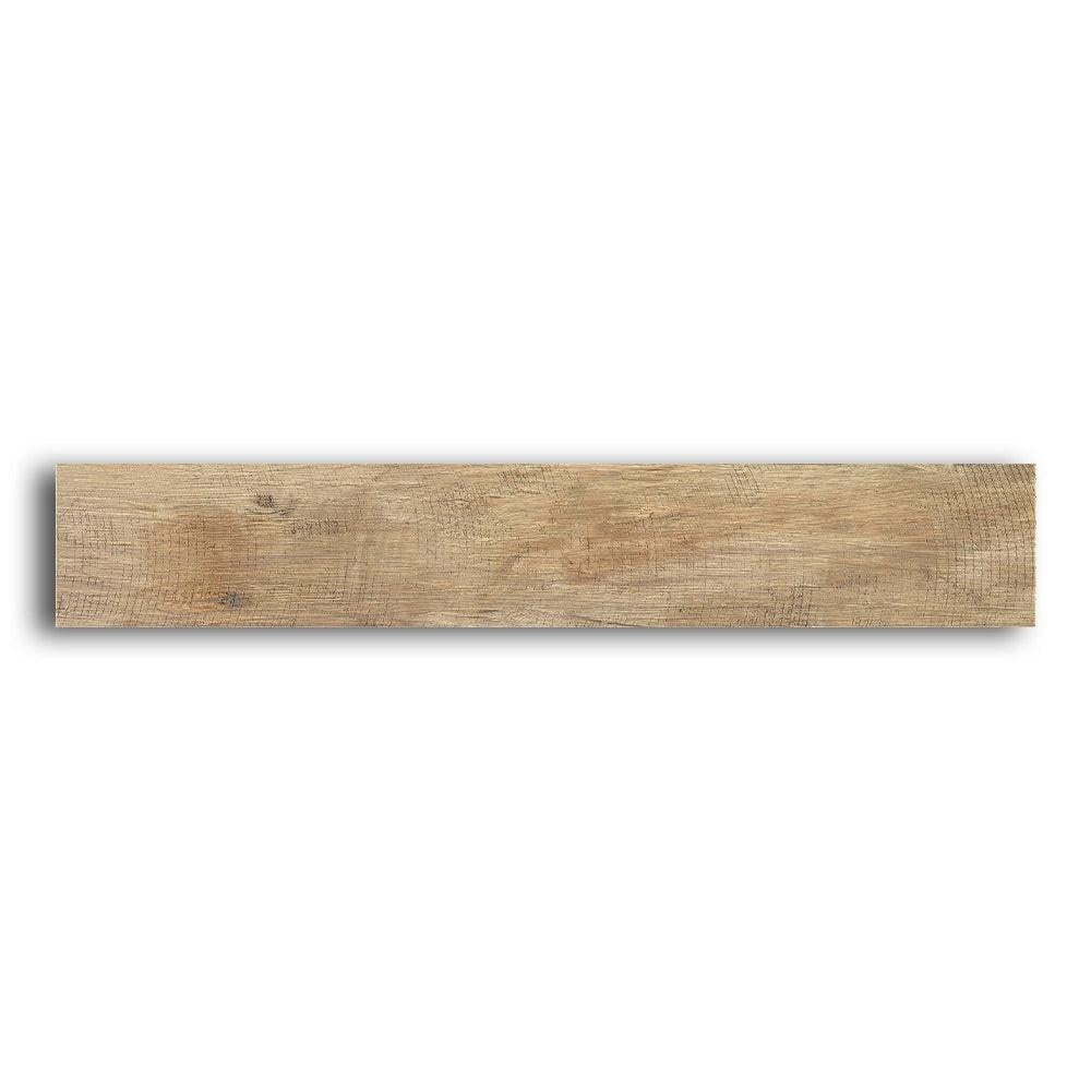 8x48 Vintage Honey Natural Wood Look Porcelain Tile - American Tile Depot