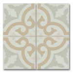 8x8 Alabaster Dulce Deco Matte Ceramic Wall Tile 8x8 Alabaster Dulce Deco Matte Ceramic Wall Tile - American Tile Depot