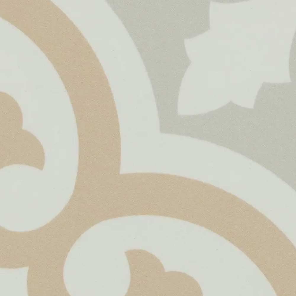 8x8 Alabaster Dulce Deco Matte Ceramic Wall Tile 8x8 Alabaster Dulce Deco Matte Ceramic Wall Tile - American Tile Depot