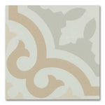 8x8 Alabaster Dulce Deco Matte Ceramic Wall Tile 8x8 Alabaster Dulce Deco Matte Ceramic Wall Tile - American Tile Depot