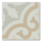 8x8 Alabaster Dulce Deco Matte Ceramic Wall Tile 8x8 Alabaster Dulce Deco Matte Ceramic Wall Tile - American Tile Depot