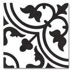 8x8 Alabaster Heritage Deco Matte Ceramic Wall Tile 8x8 Alabaster Heritage Deco Matte Ceramic Wall Tile - American Tile Depot