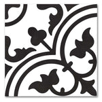 8x8 Alabaster Heritage Deco Matte Ceramic Wall Tile 8x8 Alabaster Heritage Deco Matte Ceramic Wall Tile - American Tile Depot
