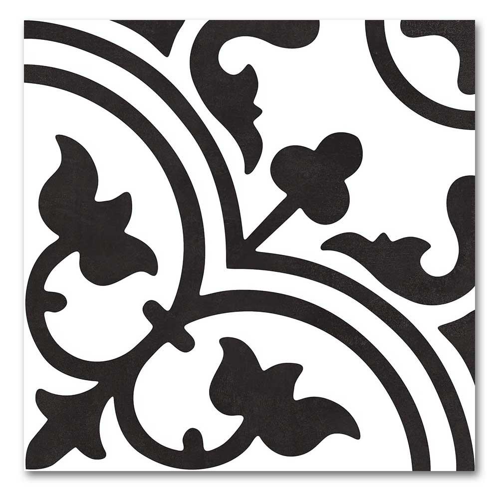 8x8 Alabaster Heritage Deco Matte Ceramic Wall Tile 8x8 Alabaster Heritage Deco Matte Ceramic Wall Tile - American Tile Depot