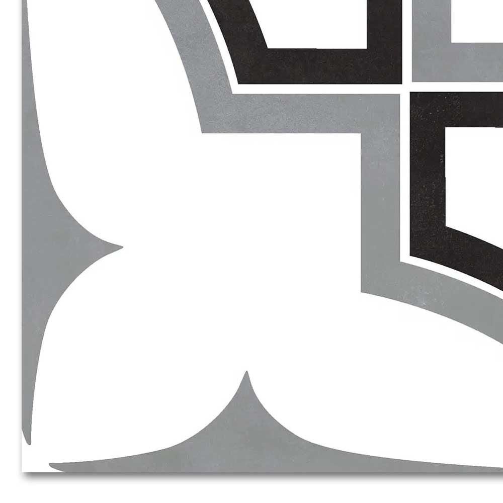 8x8 Alabaster Market Deco Matte Ceramic Wall Tile 8x8 Alabaster Market Deco Matte Ceramic Wall Tile - American Tile Depot