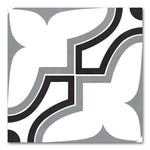 8x8 Alabaster Market Deco Matte Ceramic Wall Tile 8x8 Alabaster Market Deco Matte Ceramic Wall Tile - American Tile Depot