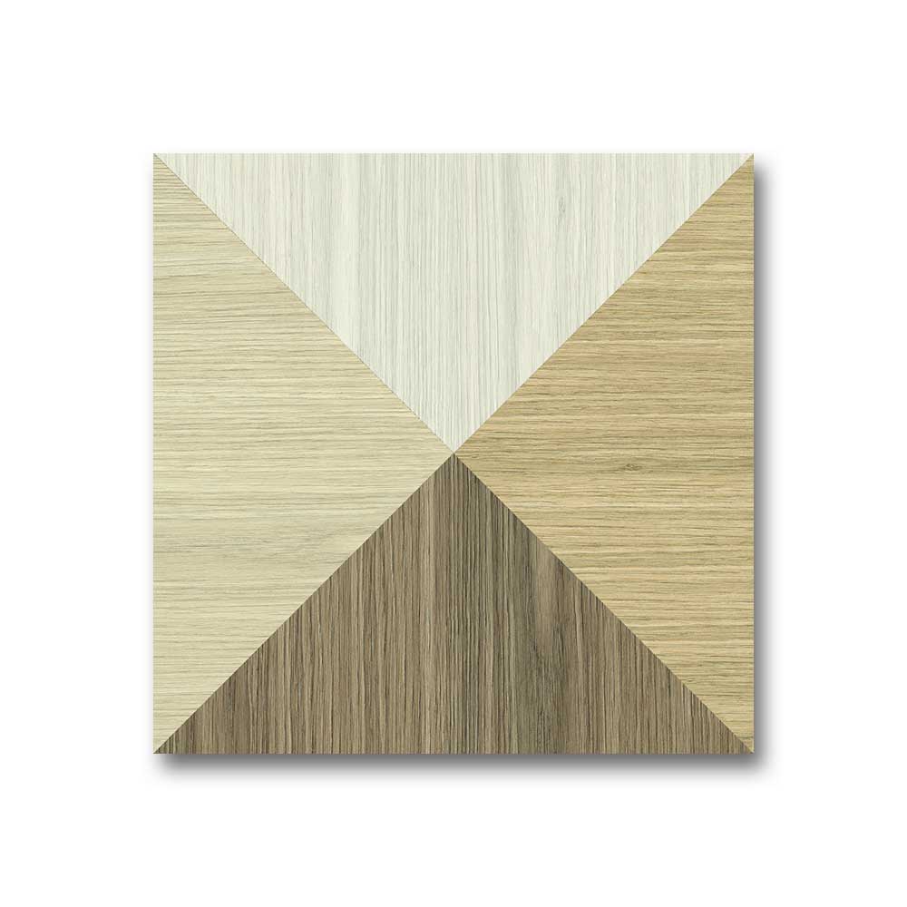 8x8 Domino Diamante Matte Wood Grain Look Porcelain Tile