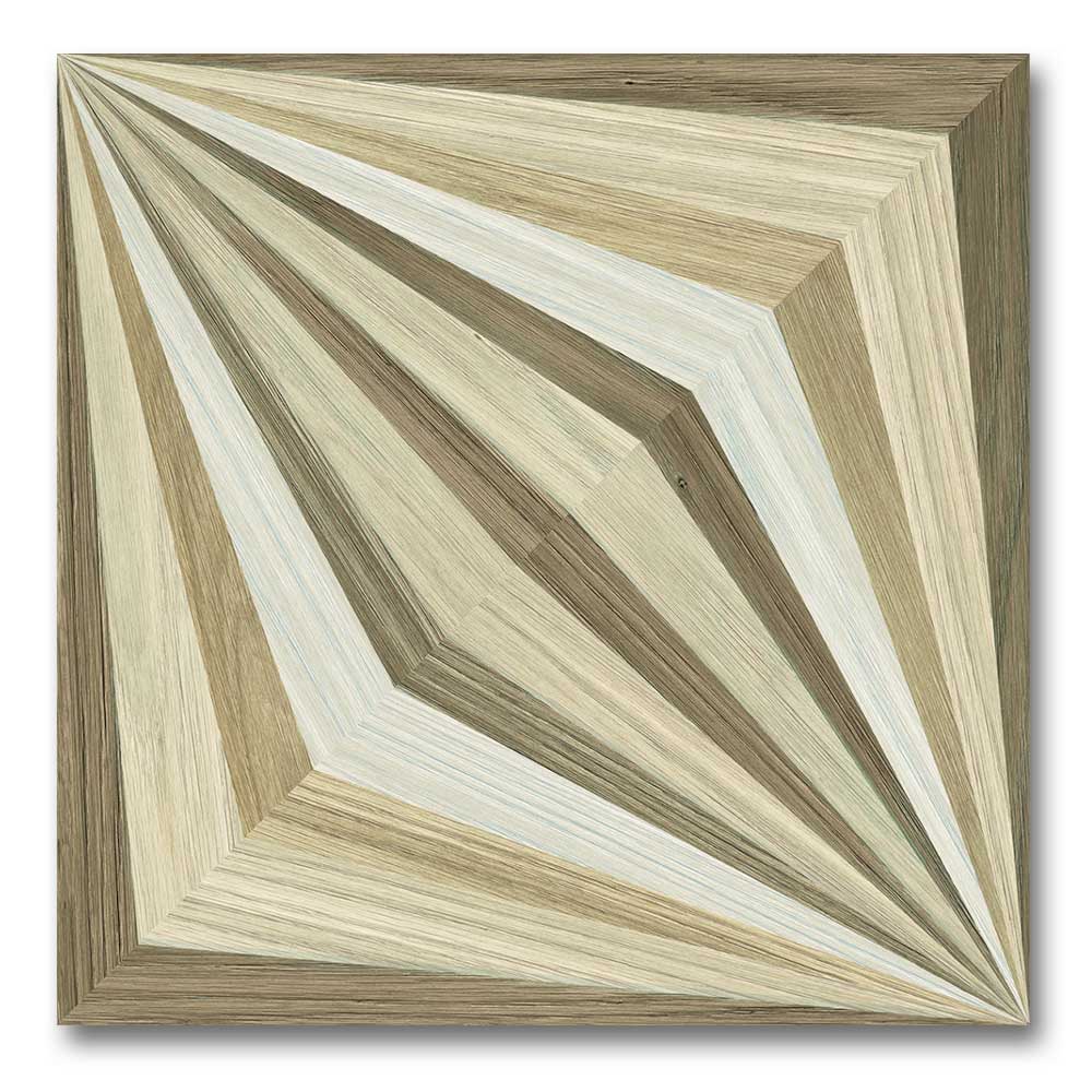 8x8 Domino Petali Matte Wood Grain Look Porcelain Tile