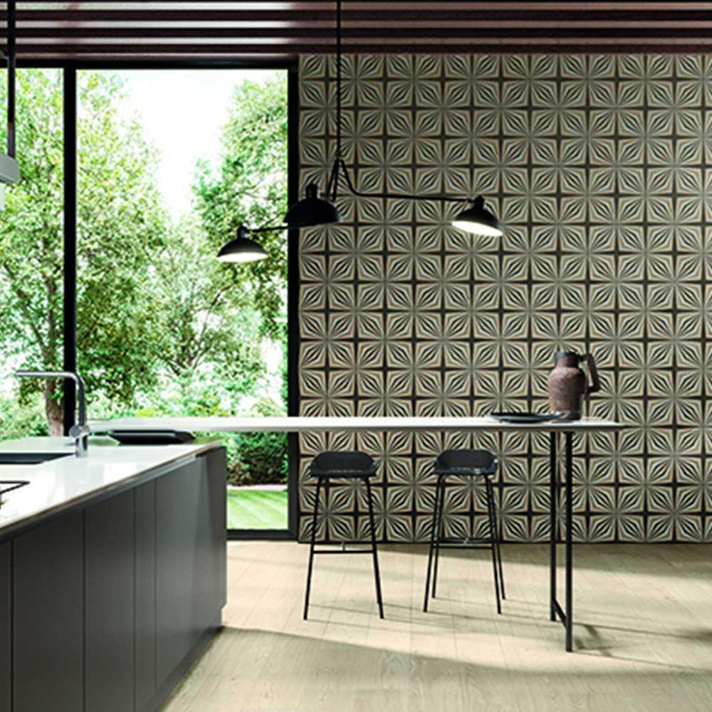 8x8 Domino Petali Matte Wood Grain Look Porcelain Tile 8x8 Domino Petali Matte Wood Grain Look Porcelain Tile - American Tile Depot