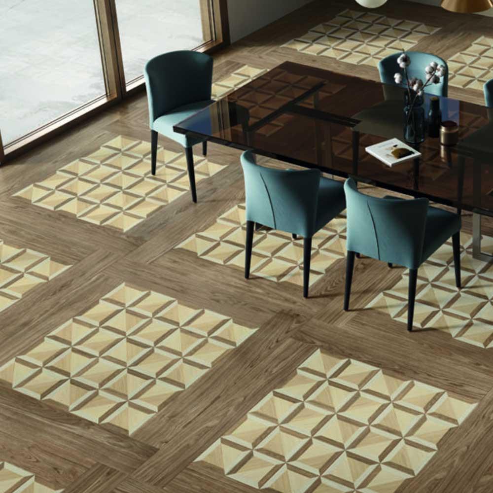 8x8 Domino Riflesso Matte Wood Grain Look Porcelain Tile 8x8 Domino Riflesso Matte Wood Grain Look Porcelain Tile - American Tile Depot