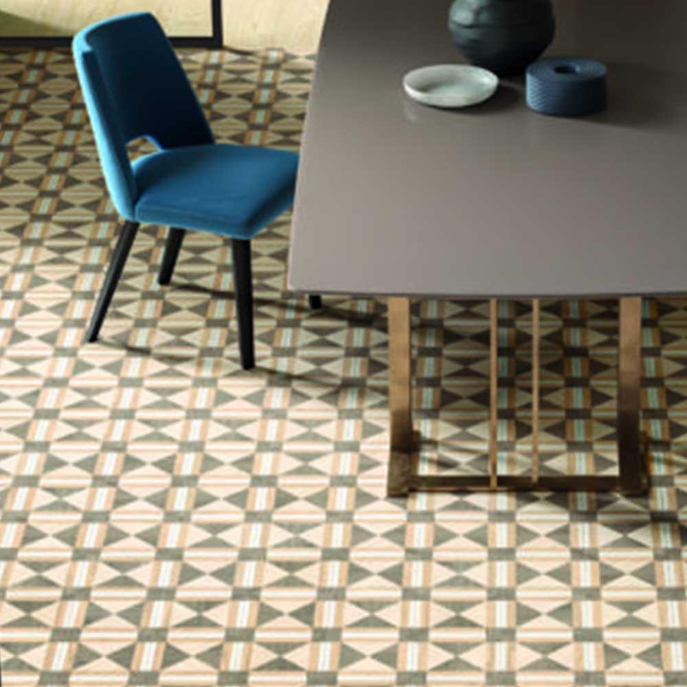 8x8 Domino Riquadro Matte Wood Grain Look Porcelain Tile 8x8 Domino Riquadro Matte Wood Grain Look Porcelain Tile - American Tile Depot