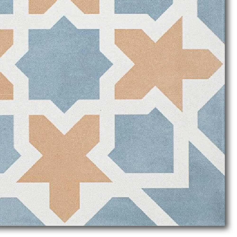 8x8 Faience Multicolor Deco Ceramic Wall Tile 8x8 Faience Multicolor Deco Ceramic Wall Tile - American Tile Depot