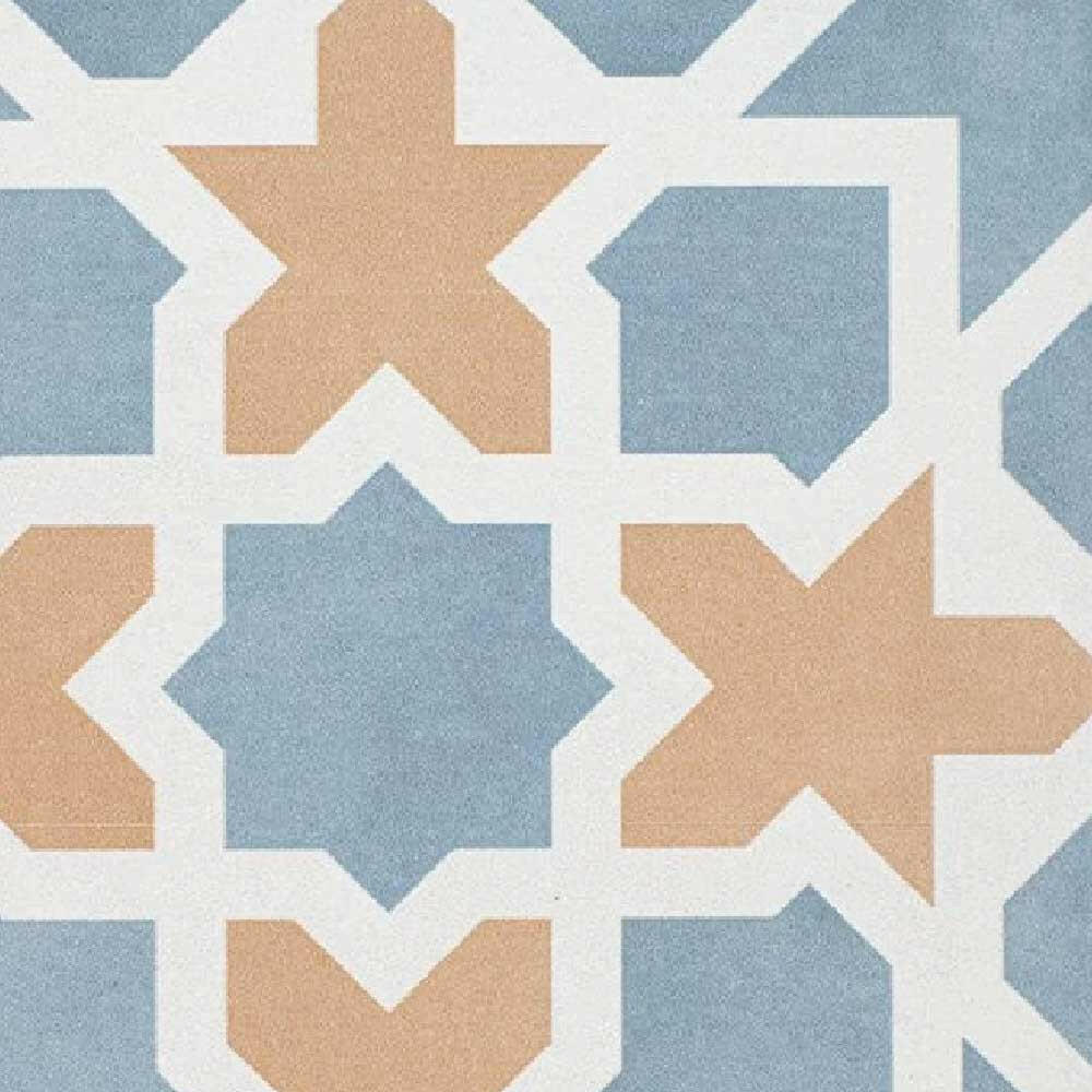 8x8 Faience Multicolor Deco Ceramic Wall Tile 8x8 Faience Multicolor Deco Ceramic Wall Tile - American Tile Depot