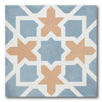 8x8 Faience Multicolor Deco Ceramic Wall Tile 8x8 Faience Multicolor Deco Ceramic Wall Tile - American Tile Depot