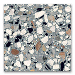 8x8 Frammenti Azzurro Macro Matte Terrazzo Look Porcelain Tile 8x8 Frammenti Azzurro Macro Matte Terrazzo Look Porcelain Tile - American Tile Depot