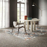 8x8 Frammenti Nero Macro Matte Terrazzo Look Porcelain Tile 8x8 Frammenti Nero Macro Matte Terrazzo Look Porcelain Tile - American Tile Depot